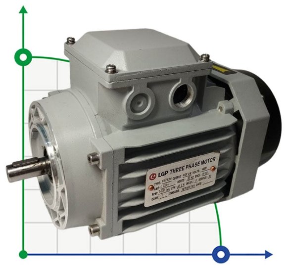 Three-phase electric motor YS712-4 0.37KW 1400r/min 230/400V 50HZ