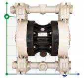 Пневматический мембранный насос BOXER 522 PP IB522P-MTTIV-- Пневматический мембранный насос BOXER 522 PP IB522P-MTTIV--