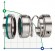 Уплотнение торцевое R-112 90, SIC/SIC, VITON, 304