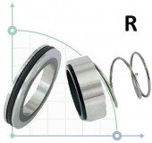 Sello de bomba mecánica FRISTAM R-FR 35, L, SIC/SIC, EPDM, 304 Sello de bomba mecánica FRISTAM R-FR 35, L, SIC/SIC, EPDM, 304