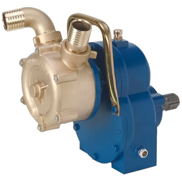 Flüssigkeitsringpumpe zum Entleeren von Bilgen, LIVERANI LALX 50, 230 l/min, Bronze, Zapfwellenantrieb Flüssigkeitsringpumpe zum Entleeren von Bilgen, LIVERANI LALX 50, 230 l/min, Bronze, Zapfwellenantrieb