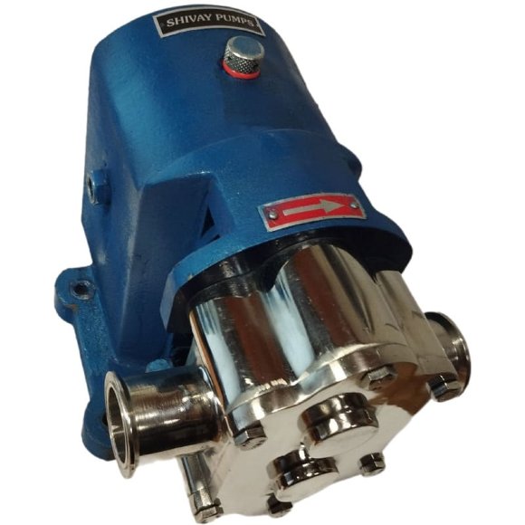 Кулачковый насос JKLB 150L 1 1/2 дюйма, 1,09 m3/h, AISI 316 для пищевых продуктов