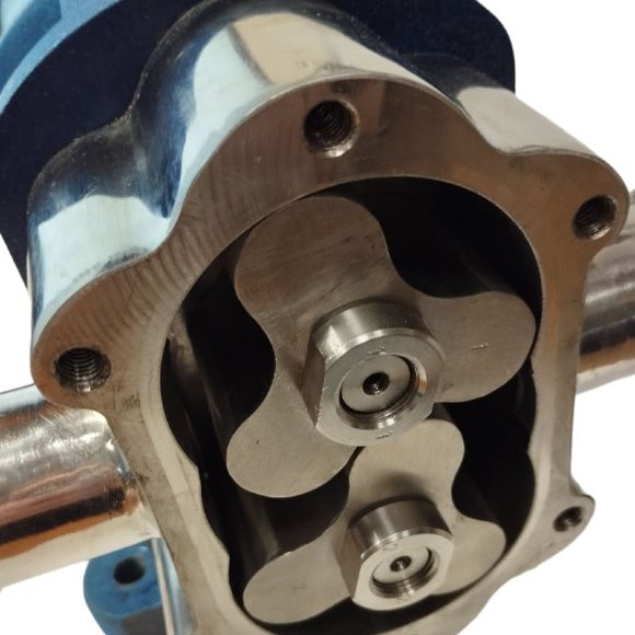 Кулачковый насос JKLB 150L 1 1/2 дюйма, 1,09 m3/h, AISI 316 для пищевых продуктов