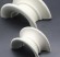 Ceramic Saddle Ring, 50x40x5 mm