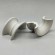 Ceramic Saddle Ring, 50x40x5 mm
