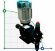 Bomba dosificadora de disolventes plásticos con motor de membrana AQUA MSA, PP, 41 l/h, 14 bar, 0,18 kW, 380 V