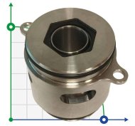 Kartuschedichtung Grundfos R-706K 32, SIC/SIC/SIC/SIC, VITON, 304