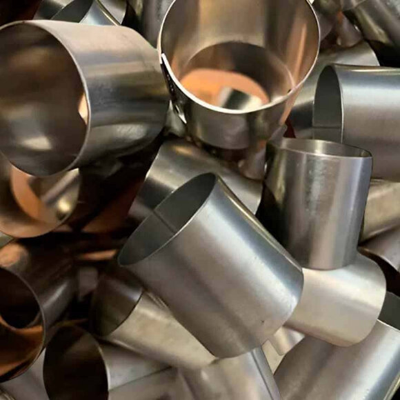 Anneaux Raschig en acier inoxydable 316L-25*25*1.5