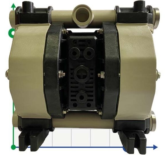 Pneumatyczna pompa membranowa PHOENIX 100-PP 3/4, P100-PHTTPT Pneumatyczna pompa membranowa PHOENIX 100-PP 3/4, P100-PHTTPT