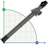 Axial flow propeller pump EVN 30A-2/30-1500/2.5 V01 with 30 kW motor Axial flow propeller pump EVN 30A-2/30-1500/2.5 V01 with 30 kW motor