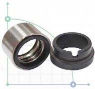 Wellenenddichtung R-GEA 25, CAR/SIC, VITON, 304 Wellenenddichtung R-GEA 25, CAR/SIC, VITON, 304