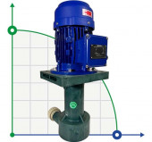 QP-25SK-1/25EF, GFRPP-0,37kW, 150L/min, bomba centrífuga de galvanoplastia de 8 m QP-25SK-1/25EF, GFRPP-0,37kW, 150L/min, bomba centrífuga de galvanoplastia de 8 m