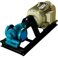 Zahnradpumpe JKRN 400 L 4 Zoll, 50 m3/h, CI-Gussgehäuse, mit 11 kW Motor, 380V, 1140 U/min Zahnradpumpe JKRN 400 L 4 Zoll, 50 m3/h, CI-Gussgehäuse, mit 11 kW Motor, 380V, 1140 U/min