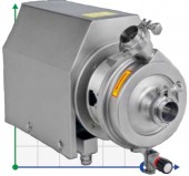 Sanitary Centrifugal Pump SCP-L, 10T, 24M, AISI 316L, 2,2 kW ABB Motor, 380V Sanitary Centrifugal Pump SCP-L, 10T, 24M, AISI 316L, 2,2 kW ABB Motor, 380V