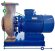 TKHW 350/320-90/4 (1080/20), 90 kW, AISI 304, 1480 bomba horizontal de acero inoxidable