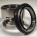 Garniture mécanique R-128P 25, TC/TC, VITON, 316, T1A