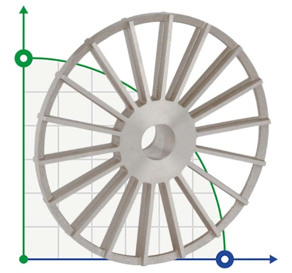 Roue pour pompe ROVER POMPE NOVAX 50M, NOVAX 50T, NOVAX N50