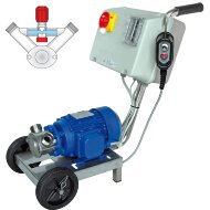 Импеллерный насос LIVERANI INV MIDEX 1"1/4+BY-PASS NR TF 0,75кВт, 180-1400об/мин, 380В с частотником, пультом дистанционного управл.(15 м), на тележке Импеллерный насос LIVERANI INV MIDEX 1"1/4+BY-PASS NR TF 0,75кВт, 180-1400об/мин, 380В с частотником, пультом дистанционного управл.(15 м), на тележке