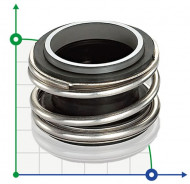 Uszczelnienie mechaniczne końcowe typu F do pompy Hidrostal D06U-SLU1+DDM1X-G132Q Uszczelnienie mechaniczne końcowe typu F do pompy Hidrostal D06U-SLU1+DDM1X-G132Q