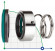 Mechanical seal R-M3N 40, L, CAR/SIC, EPDM, 304, E0