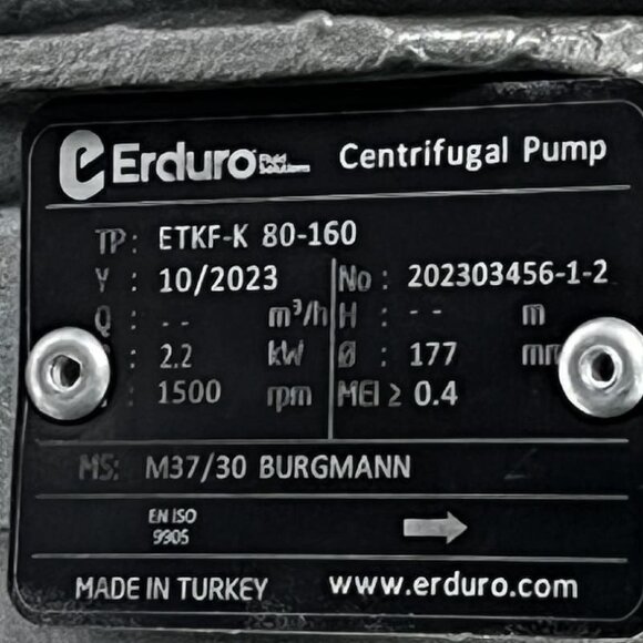 BTKF-K 80-160, imp 177mm, 1500 насос для гарячого масла без двигуна BTKF-K 80-160, imp 177mm, 1500 насос для гарячого масла без двигуна