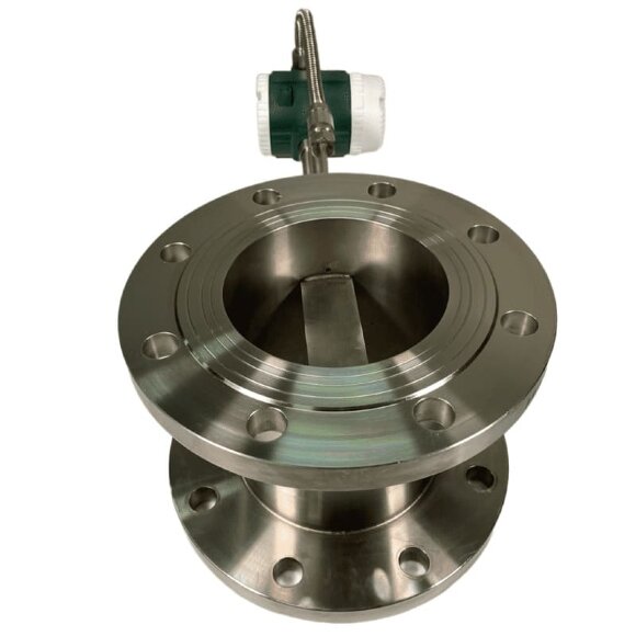 DN150 Stainless steel vortex flow meter KLUGB-PN16 RF DIN flange, for steam 1.75-17.5 t/h <1.6 MPa, <250°C, 4-20mA, ExdIIBT6 DN150 Stainless steel vortex flow meter KLUGB-PN16 RF DIN flange, for steam 1.75-17.5 t/h <1.6 MPa, <250°C, 4-20mA, ExdIIBT6