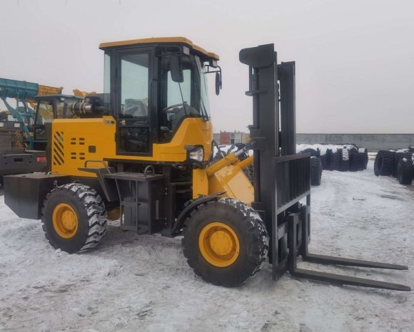 Off-road diesel forklift CPCD50-30 with a lifting capacity of 5 tonnes