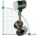 DN80 Stainless steel vortex flow meter KLUGB PN16 RF DIN flange, for steam 0.18-5.5 t/h <1,6 МПа, 120-145°C, 4-20mA, ExdIIBT6