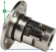 Cartridge seals Grundfos R-706L 22, SIC/SIC, VITON, 304
