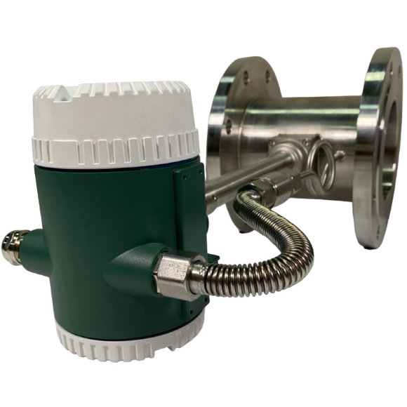 DN125 Stainless steel vortex flow meter KLUGB PN16 RF DIN flange, for steam 0.75-11 t/h <1.6 MPa, <250°C, 4-20mA, ExdIIBT6 DN125 Stainless steel vortex flow meter KLUGB PN16 RF DIN flange, for steam 0.75-11 t/h <1.6 MPa, <250°C, 4-20mA, ExdIIBT6