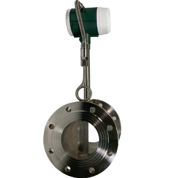 DN125 Stainless steel vortex flow meter KLUGB PN16 RF DIN flange, for steam 0.75-11 t/h <1.6 MPa, <250°C, 4-20mA, ExdIIBT6 DN125 Stainless steel vortex flow meter KLUGB PN16 RF DIN flange, for steam 0.75-11 t/h <1.6 MPa, <250°C, 4-20mA, ExdIIBT6