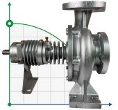 Thermal oil pump EMSE EKY 65-200, 37 kW, 2900, without engine Thermal oil pump EMSE EKY 65-200, 37 kW, 2900, without engine