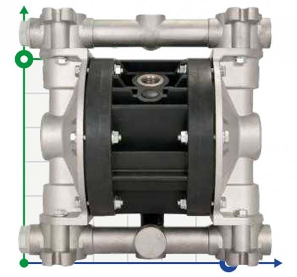 Пневматический мембранный насос BOXER 50 ALUMINIUM IB50-ALHTALT--