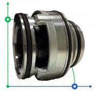 Mechanical seal-cartridge pump Grundfos R-706SE 43, SIC/SIC, VITON, 304 Mechanical seal-cartridge pump Grundfos R-706SE 43, SIC/SIC, VITON, 304