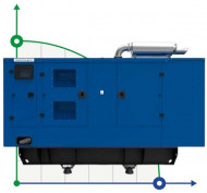 Generador diesel industrial XHYW-50GF con ATS, motor Weichai 60kVA, 50kW, 380V/50HZ tipo cerrado Generador diesel industrial XHYW-50GF con ATS, motor Weichai 60kVA, 50kW, 380V/50HZ tipo cerrado