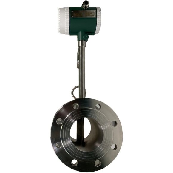 DN100 Stainless steel vortex flow meter KLUGB PN16 RF DIN flange, for steam 0.5-7.5 t/h <1.6 MPa, <250°C, 4-20mA, ExdIIBT6 DN100 Stainless steel vortex flow meter KLUGB PN16 RF DIN flange, for steam 0.5-7.5 t/h <1.6 MPa, <250°C, 4-20mA, ExdIIBT6