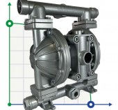 Мембранний насос із пневмоприводом DiaPump DPX 10 AL/T PRO Мембранний насос із пневмоприводом DiaPump DPX 10 AL/T PRO