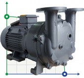 2BV5111, bomba de vacío AISI 316 para gases corrosivos 2BV5111, bomba de vacío AISI 316 para gases corrosivos