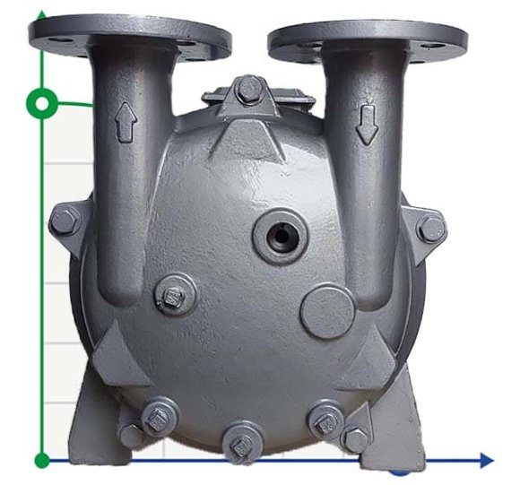 2BV5111, AISI 316 вакуумный насос для агрессивных газов 2BV5111, AISI 316 вакуумный насос для агрессивных газов