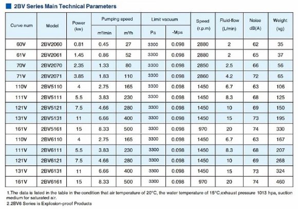 2BV5111, AISI 316 вакуумный насос для агрессивных газов 2BV5111, AISI 316 вакуумный насос для агрессивных газов