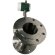 DN100 Medidor de flujo vortex de acero inoxidable KLUGB DN100/PN16 RF brida DIN, para vapor 0.5-7.5 t/h <1,6 MPa, <250°C, 4-20mA, ExdIIBT6