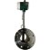 DN100 Medidor de flujo vortex de acero inoxidable KLUGB DN100/PN16 RF brida DIN, para vapor 0.5-7.5 t/h <1,6 MPa, <250°C, 4-20mA, ExdIIBT6