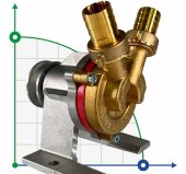 N 25 pump with drive pulley N 25 pump with drive pulley