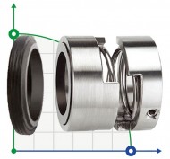 Mechanical seal R-128P 30, SIC/SIC, VITON, 304, T1A Mechanical seal R-128P 30, SIC/SIC, VITON, 304, T1A