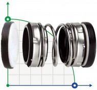 Doppeldichtung R-4701 53, CAR/SIC/CAR/SIC, NBR, 304, Т1В Doppeldichtung R-4701 53, CAR/SIC/CAR/SIC, NBR, 304, Т1В