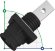 JC-CN06-S-03-M, 120A, 1000V DC conector hembra para sistemas de almacenamiento de energía orificio roscado, negro