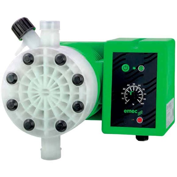 Magnetische Dosierpumpe EMEC T CL 5-100 l/h, 20-0 bar