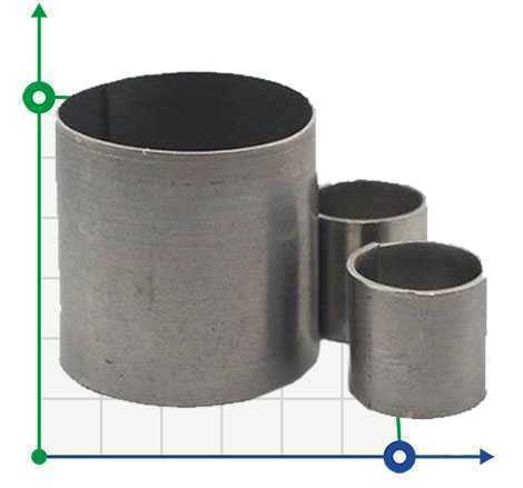Pierścienie raschiga AISI 304, 50x50x0,8 mm, Raschig Ring