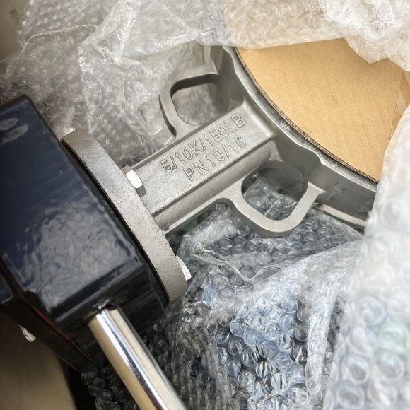 PN16 DN350 Zawór motylkowy, korpus i dysk ze stali nierdzewnej AISI 304, Seat EPDM