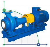 Pump unit K80-50-200a, 11kW, 3000, on a frame Pump unit K80-50-200a, 11kW, 3000, on a frame